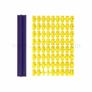 GREENS CHOICE Letter and Number Press Cutter Set of 56