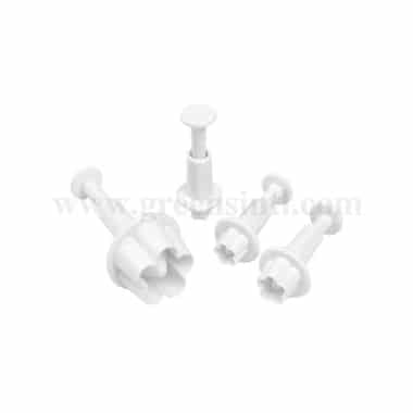 GREENS CHOICE Flower Plunger Cutter Set of 4