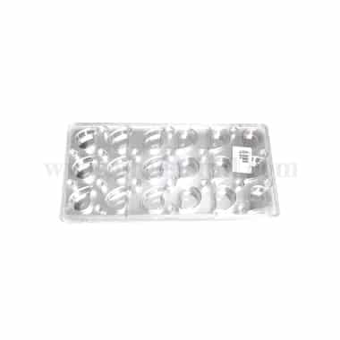GREENS CHOICE Magnetic Polycarbonate Chocolate Mould Comma