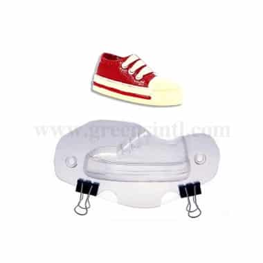 GREENS CHOICE Chocolate Plastic Shoe Mould 145x35x70 mm