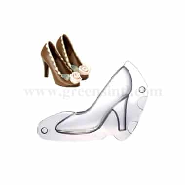 GREENS CHOICE Chocolate Plastic Shoe Mould 181x116x116 mm