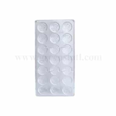 GREENS CHOICE Chocolate Mould Rose 37.5 x 37.5 h 15 mm