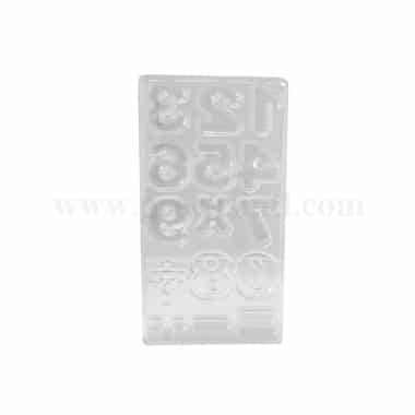 GREENS CHOICE Chocolate Mould Numbers