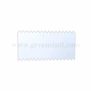 GREENS CHOICE Acrylic Icing Scraper 240x100x2 mm
