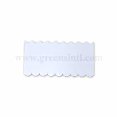 GREENS CHOICE Acrylic Icing Scraper 240x100x2 mm