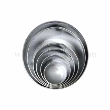 GREENS CHOICE Plain Round Cutter Set of 6