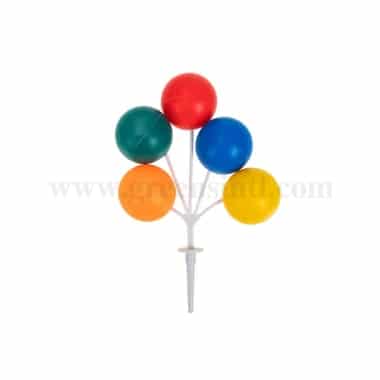 GREENS CHOICE Cake Topper Balloon 75x110mm-50 Pcs