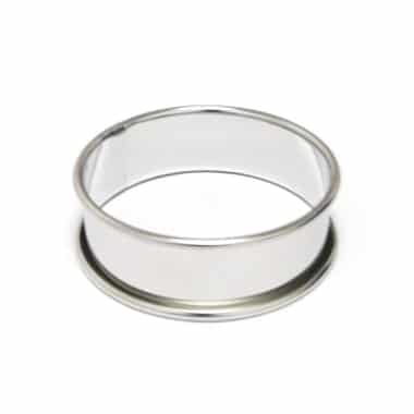 GREENS CHOICE Tart Rings with Rolled Edges D 60 x h20 mm