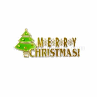 GREENS CHOICE Christmas Cake Topper Merry Christmas 90 x 40 mm-50 Pcs