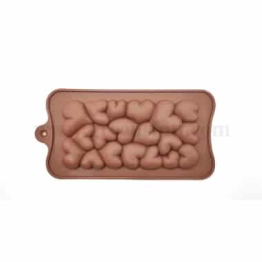 GREENS CHOICE Silicone Chocolate Mould Heart 150 x 80 x h .75 mm
