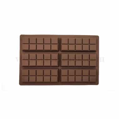 GREENS CHOICE Silicone Chocolate Mould Bar 115 x 45 x h 10.25 mm