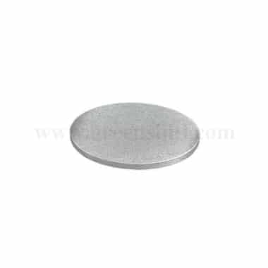 GREENS Cake Drum Silver Round D 10 Inch H 10 mm