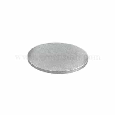 GREENS Cake Drum Silver Round D 11 Inch H 10 mm
