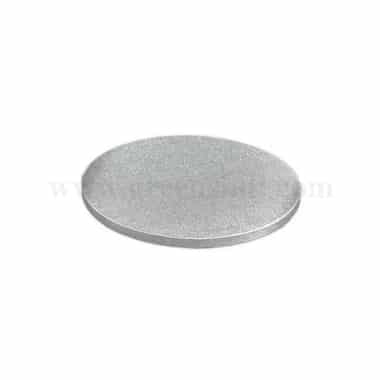 GREENS Cake Drum Silver Round D 12 Inch H 10 mm
