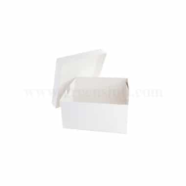 GREENS Cake Box White L 12 Inch x W 12 Inch x H 7 Inch with Top Cover