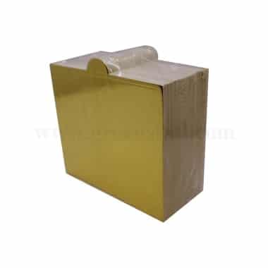 GREENS Mini Cake Board Square Gold D 7.5 cm - 200pcs
