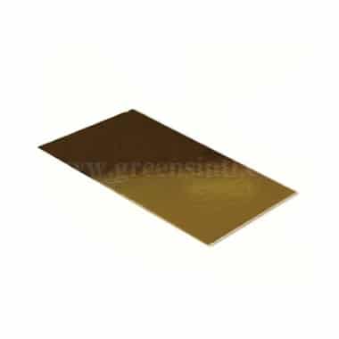 GREENS Cake Board Rectangle Gold L 16 Inch x W 5 Inch X H 3 mm