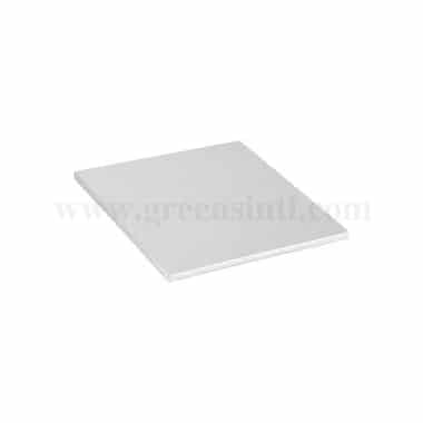 GREENS Cake Drum Square Silver L 17 Inch H 12 mm