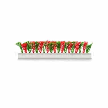 FISCHER BARGOIN Red/Green Cypres Garnish