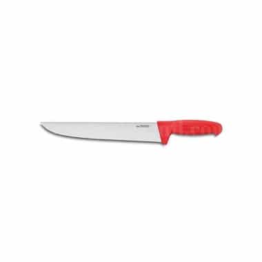 FISCHER BARGOIN Butcher Knife Red Handle 350 mm