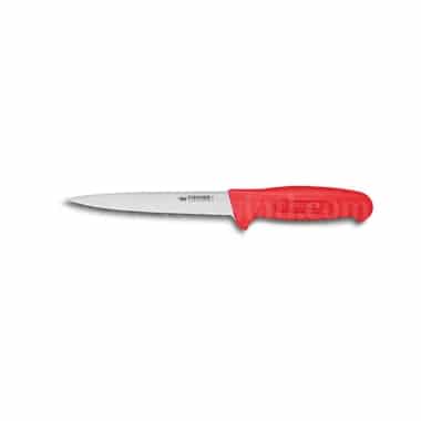 FISCHER BARGOIN Boning Knife Red Handle 170 mm