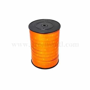 GREENS CHOICE Gift Ribbon Orange With Dot 228 m x 10 mm