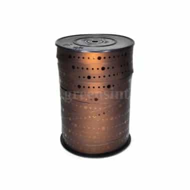 GREENS CHOICE Gift Ribbon Brown With Dot 228 m x 10 mm