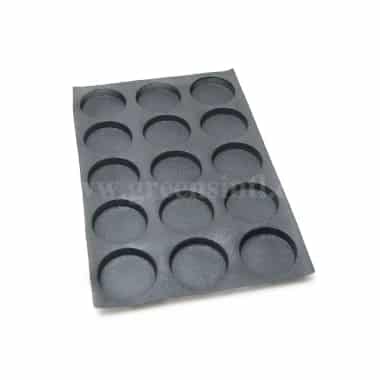 MAE Hamburgers Mould 15 Indents 104×20 mm-010279