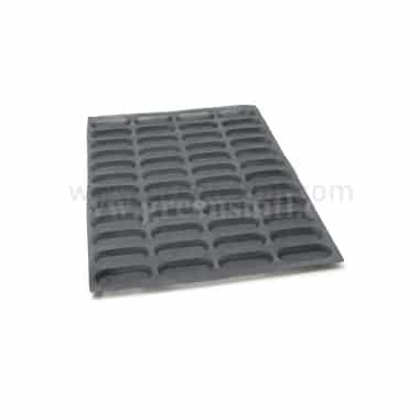 MAE Milk bread mould 48 Indents 130x48x18 mm-010877
