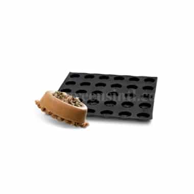 DEMARLE Flexipan Oval Savarins 70x50mm, 30 indents