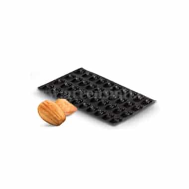 DEMARLE Flexipan Origine Mini Madeleines 52x33x15mm -56 Indents 