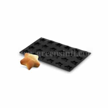 DEMARLE Flexipan Stars 70x45mm, 24 indents