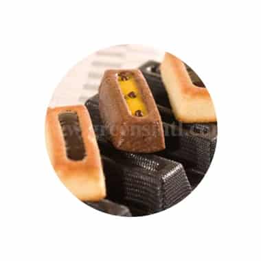 DEMARLE Flexipan Small Bars 100x40mm, 24 indents