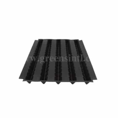 DEMARLE Flexipan Origine Annapurna Mould W/ Steel Frame 495x40x33mm -5 Indents 