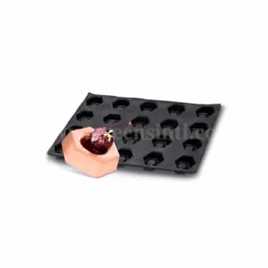 DEMARLE Flexipan Origine Hexagons 45x40x12mm -60  Indents  