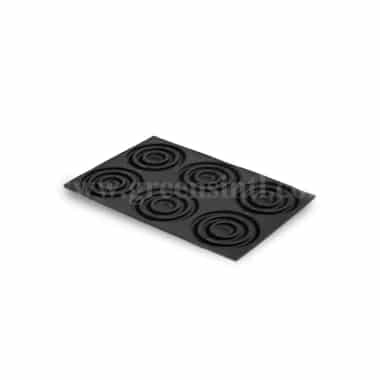 DEMARLE Flexipan Origine Decor and 2 Rings Insert 180x15mm -6 Indents
