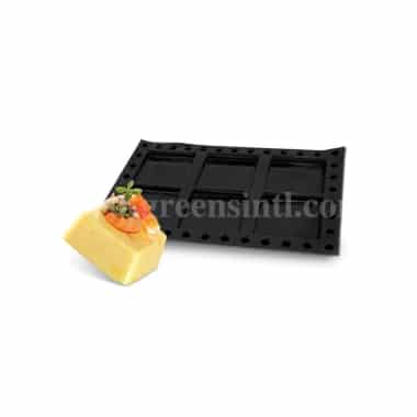DEMARLE Flexipan Square Insert Shapes 150x150 mm, 6 Indents