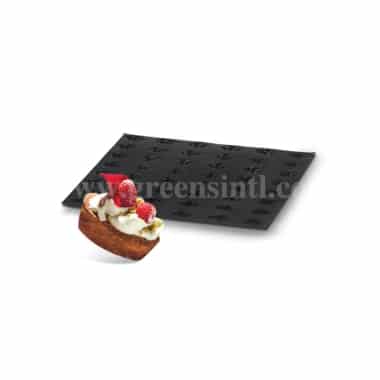 DEMARLE Flexipan Oval Mini Tartlets 66x27mm, 48 Indents