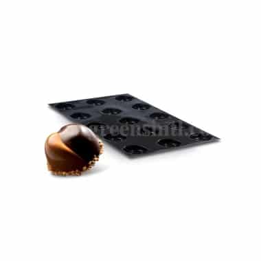 DEMARLE Flexipan Origine Interlacing Drops 59x35mm -12  Indents