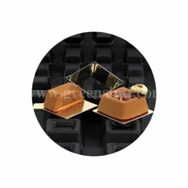 DEMARLE Flexipan Square Savarins 70x70mm, 12 Indents