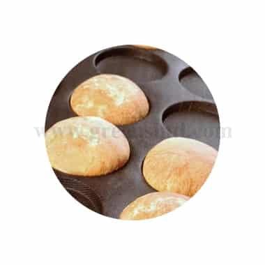 DEMARLE Silform Hamburger 105x13mm, 15 Indents
