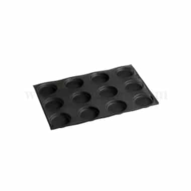 DEMARLE Flexipan Air Silform Rounds D 98 x 17 mm-12 Indents