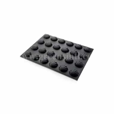 DEMARLE Flexipan Shells 50x45 mm, 24 Indents