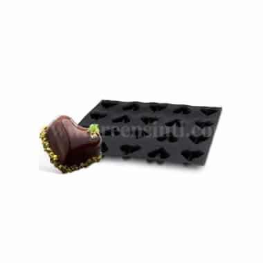 DEMARLE Flexipan Heart, 75x65 mm, 6 Indents