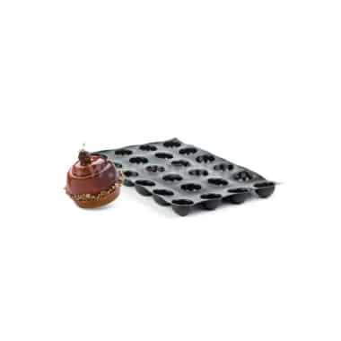 DEMARLE Flexipan Origine Half Sphere Spiral, 64x37mm -24 Indents