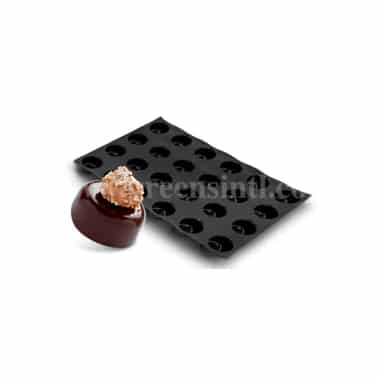 DEMARLE Flexipan Puck , D. 66mm x Depth 30mm, 24 Indents