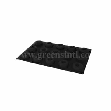 DEMARLE Flexipan Origine Mini Round Savarins 41x12mm -15 Indents