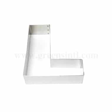 GOBEL Cake Ring Letter 'L' Shape 200 x 160 x h45mm