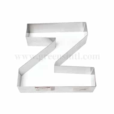GOBEL Cake Ring Letter 'Z' Shape 200 x 217 x h45mm