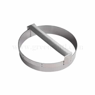 GOBEL plain round Cutter with handle Galette des Rois D260 x h42 mm